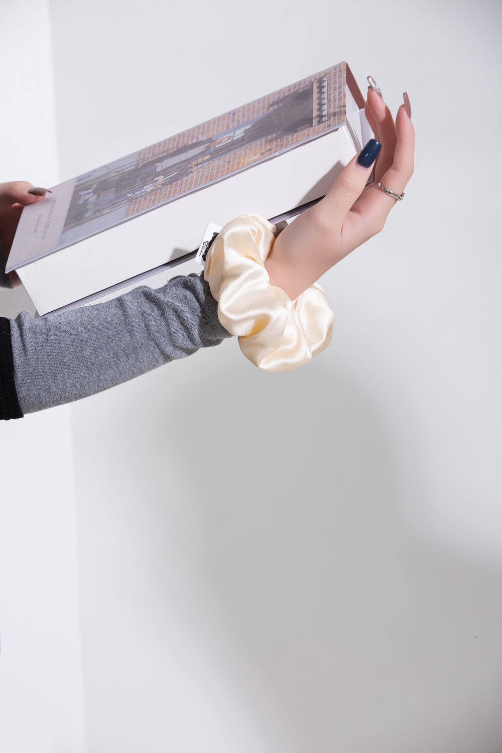 Bare Silk Scrunchie