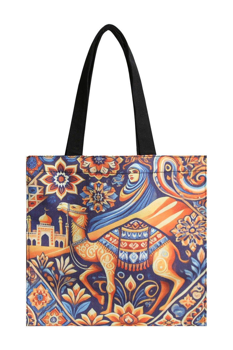 حقيبة توت بطباعة جمل — للتسوق و للعمل و للمدرسة