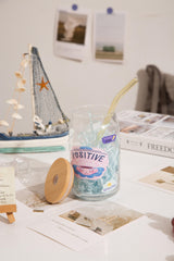 كوب العقل الإيجابي – 16 أونصة. أدوات شرب ملهمة	