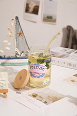 كوب العقل الإيجابي – 16 أونصة. أدوات شرب ملهمة	