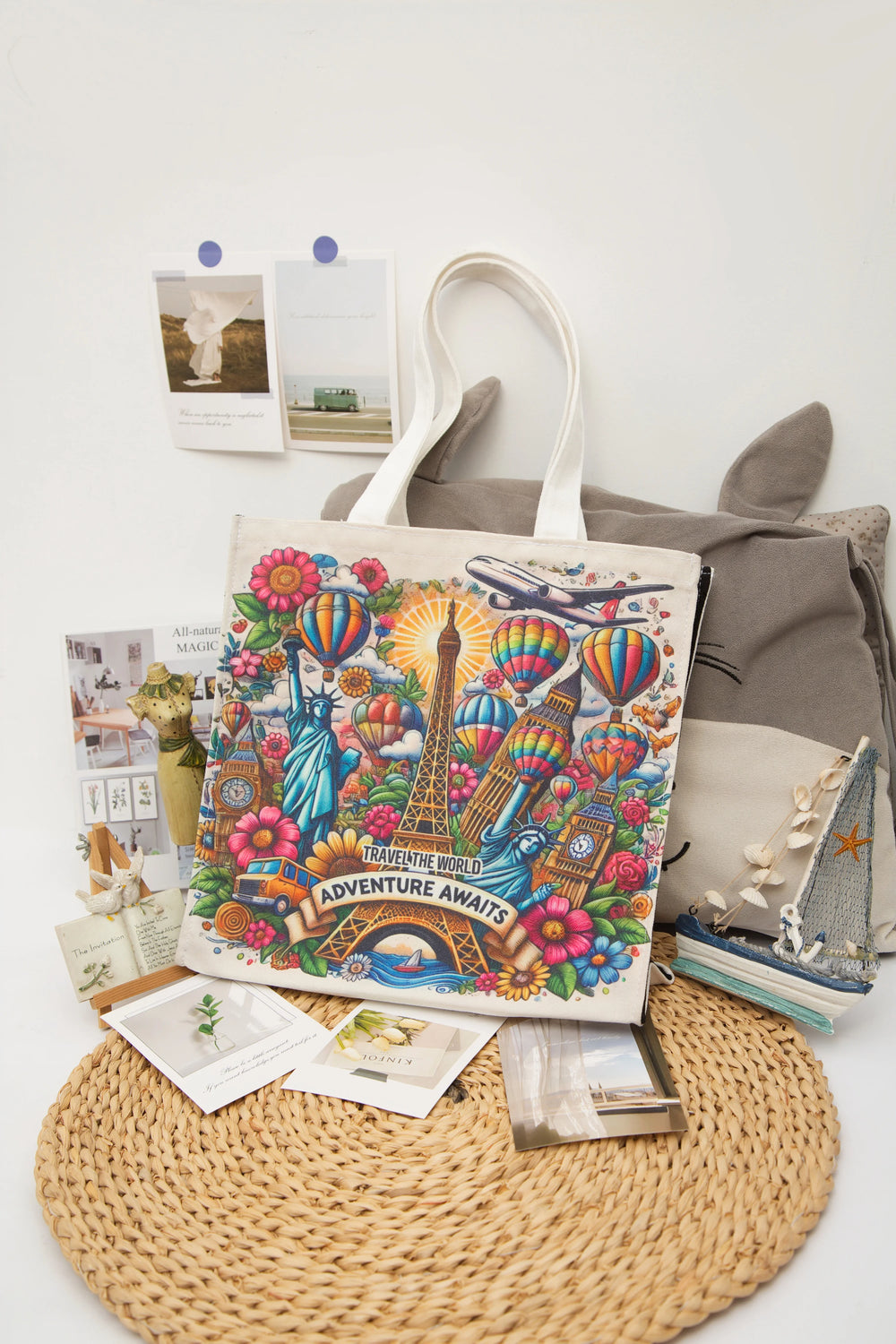 Adventure Awaits Tote Bag