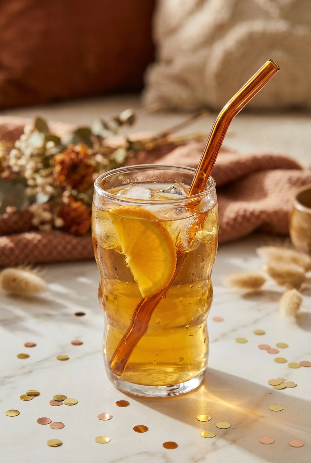 Amber Glow Straw