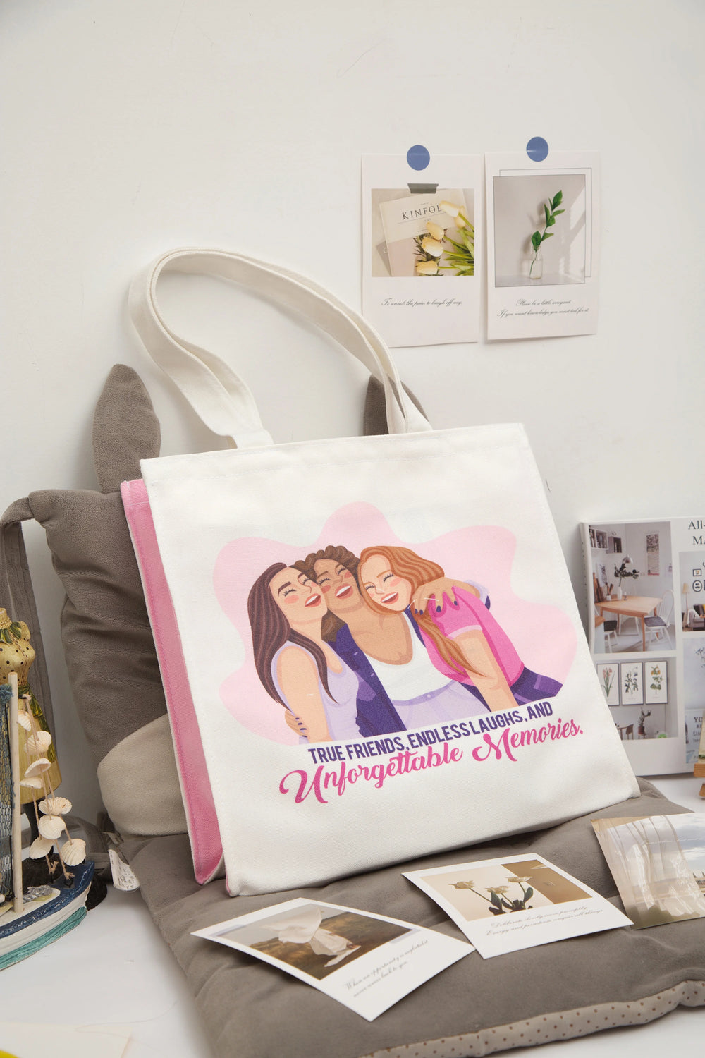 BFF Canvas Tote Bag