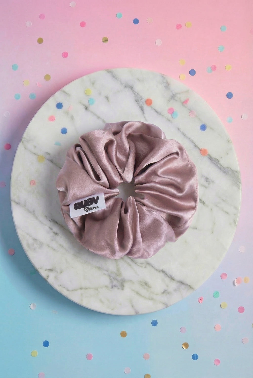Blush Scrunchie