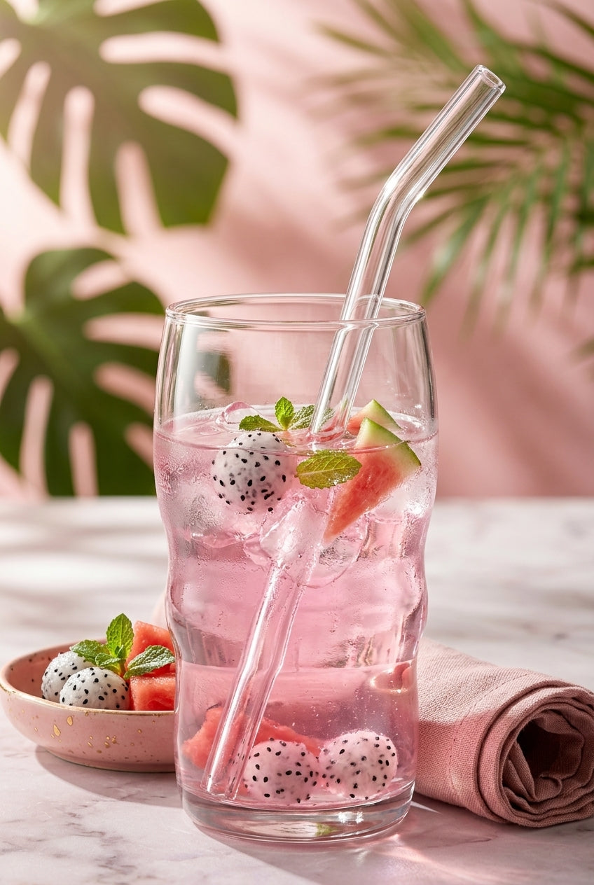 Ruby Flicker Eco Straw