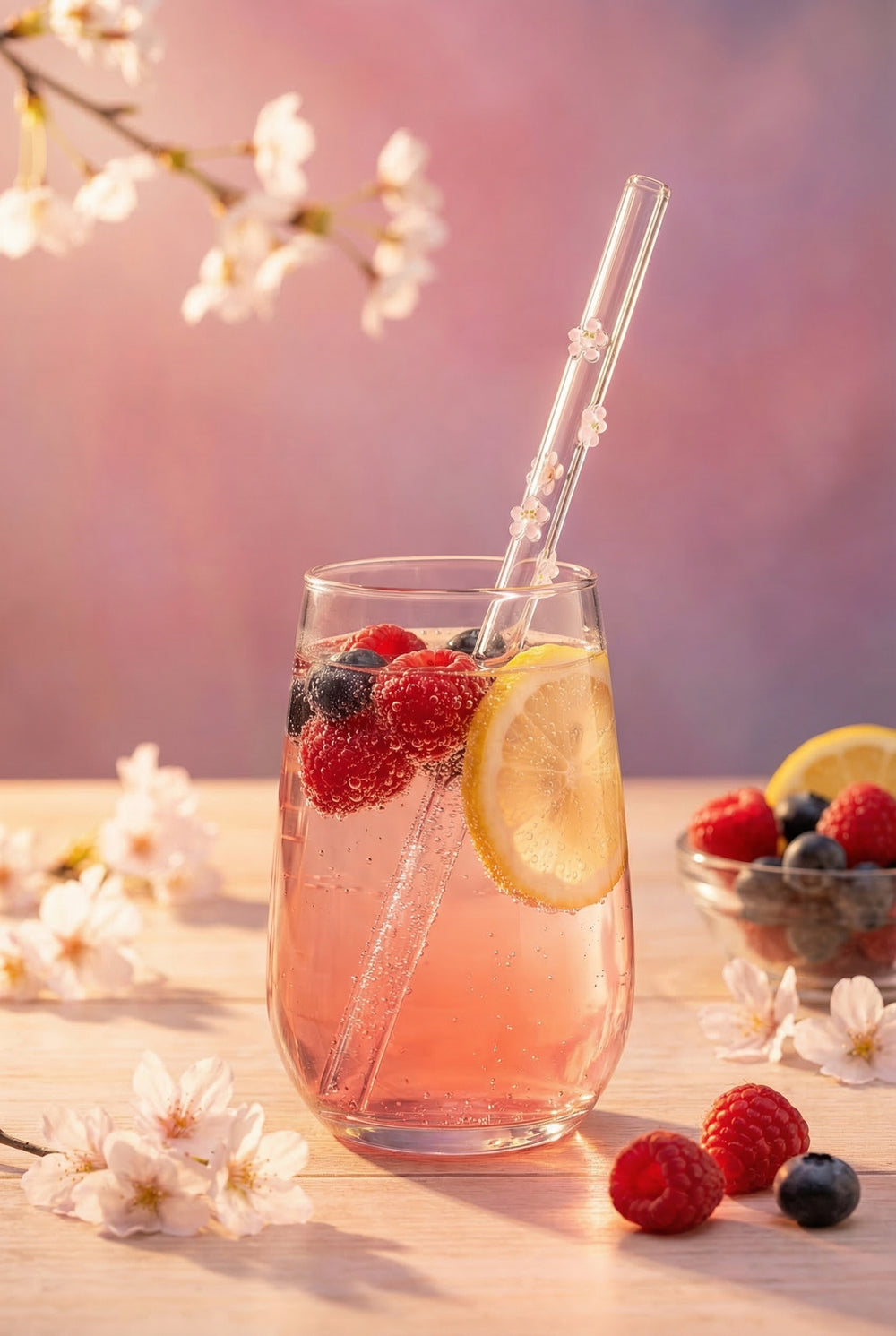 Sakura Bloom Straw