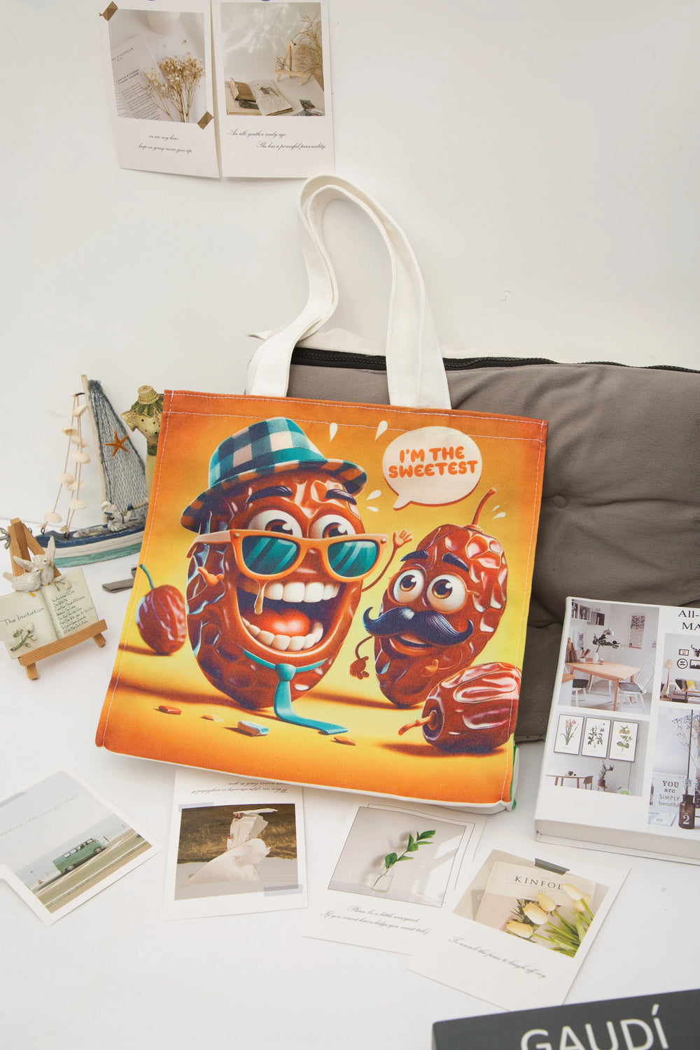 Sweet Dates Tote Bag